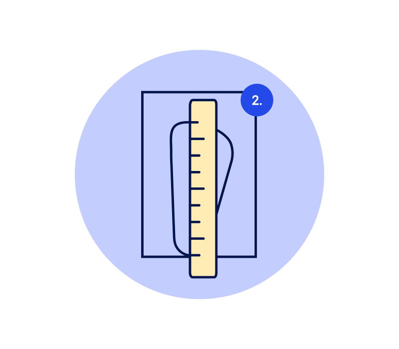 Orba Ghost sneaker size help graphic